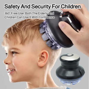 Fully Automatic Flying Saucer Hair Clipper: A Quiet & Comfortable Experience
