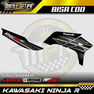 STRIPING VARIASI KAWASAKI NINJA R / STICKER LIST VARIASI MOTOR NINJA R