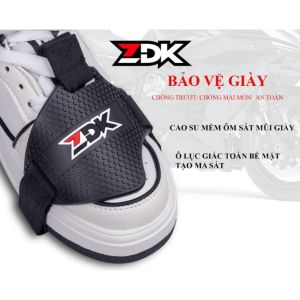 Bọc Giày Cần Số ZDK Cao Su Chống Trầy Mũi Giày Chống Trượt Dễ Đeo Dùng Cho Xe Côn Tay Xe Số Móc