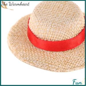 【The Warmheart】 1Pc Doll House Doll Straw Hat Sun Cap For Doll Clothes Accessories DIY Decoration Toys