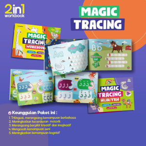 Buku Bacaan Anak Paket Magic Tracing 2 in 1 Workbook 2 Buku