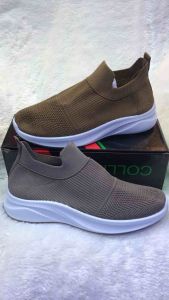 Sepatu slipon rajut COLLIN 2warna sz 37-40