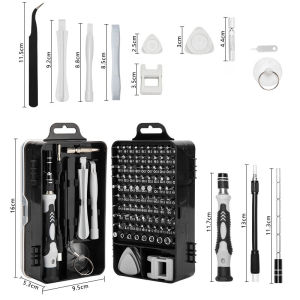 115 in 1 OBENG SET SERVICE HANDPHONE LAPTOP HP ELEKTRONIK / TOOLS SET