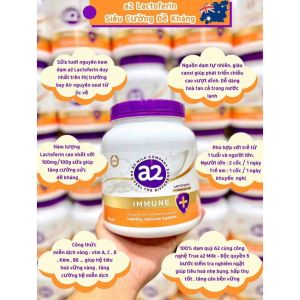 Sữa bột a2 Milk 900g New Zealand hỗ trợ miễn dịch