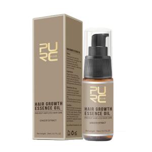 Pampatubo ng buhok para sa napapanot Authentic Pure Natural Hair Growth Oil Ginger Hair Treatment Effective