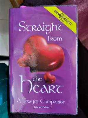Straight from the Heart Softbound Purple with Plastic Cover by Father Mario Ladra