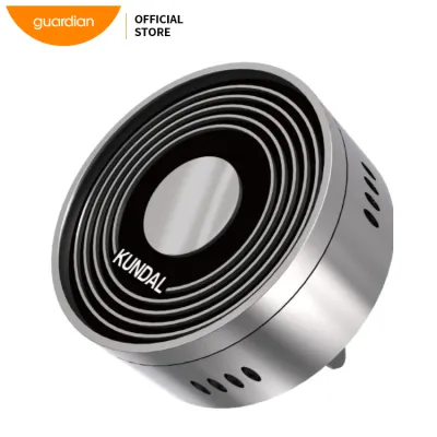 Kundal Classic Mood Deep Perfume Vent-Clip Car Diffuser Silver Edition-Black Cherry