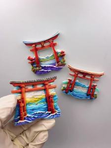 [Magnet] Japanese Bird Door Refrigerator Magnetic Paste