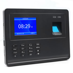 ZKTeco Biometrics Fingerprint Time Attendance Machine Security System Clock Time Recorder Punch Card Machine Password Check-in Card Reader USB Automatic Report Generation