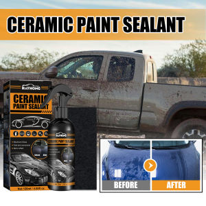 【Ready Stock】RAYHONG Ceramic Paint Sealant 120ml – Maximum Gloss Car Paint Coating Spray Mirror Shine Hydrophobic Protection for All Vehicle Surfaces