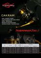 Reel Cakram Reel Relix Nusantara Reel Pancing Spinning Power Handle. 