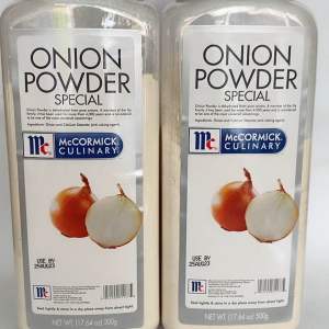 McCormick Onion Powder Special 500g PET Bottle - Instant Onion Flavor - No Peeling or Chopping Needed - Versatile Everyday Seasoning - Trusted McCormick Quality