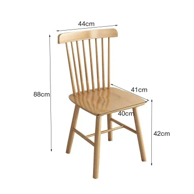 Dining Chair Eames Lounge Chair Dining Chair Natural Wood Dining Chair Nature Oak Kerusi Makan Dining Chair