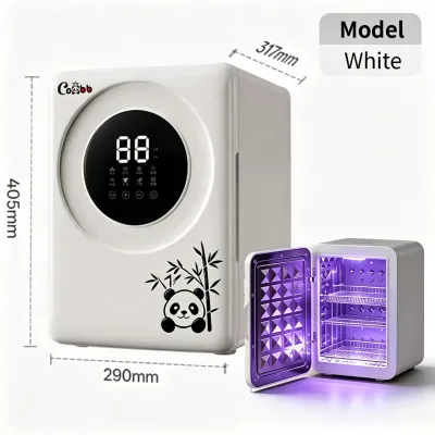 COCOBB 8in1 UV Bottle Sterilizer for Baby with Dryer and Warmer Large Capacity Milk Sterilizer Baby Bottles