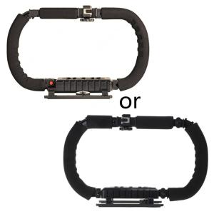 Photography Game Camera Grip U-Shaped Handheld Stabilizer Expansion Cage Mount for Sports Camera U-Grip-Handles
