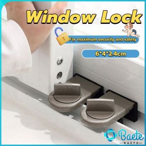 Baete Window Lock Child Protection Quality Safety Security Anti theft Sliding Auxiliary Window Limiter