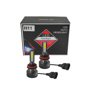 Car Led Fog Lamp 24Led Dual Color H11 Led Bulb Super Bright Car Fog Lights