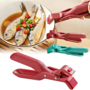 Multi-function Silicone Anti Scalding Clip Meal Bowls Tongs Non-slip Anti Scalding Holder Kitchen Bowl Clip