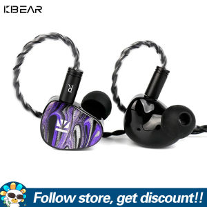 KBEAR หูฟังไฮไฟไฮบริด KB03พร้อมสายนำเสียงผ่านกระดูก2Pin แบบถอดได้ + DD หูฟังชนิดใส่ในหูเบสทรงพลังจูนแบบมืออาชีพหูฟังเพลงตัดเสียงรบกวนเกมกีฬาหูฟังสดสำหรับสมาร์ทโฟน MP3เครื่องเล่น MP4คอมพิวเตอร์