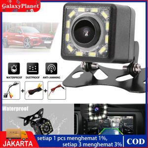(dalam stok dikirim dari jakarta)Camera Mundur Kamera Mundur 12LED Universal Parkir Mobil Dengan LED Car Rear View Camera(Kabel video 6m + kabel daya 1m)