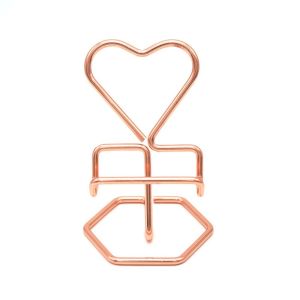 DREAMES Heart-Shaped Phone Stand portable Metal Business Card Stand Phone Accessories elegant Phone Holder