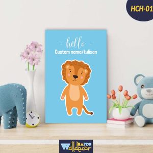 Hiasan Dinding Walldecor Pajangan Dinding Dekorasi Kamar Tidur Anak Custom Lucu Wall Decor Animal Hewan Lucu