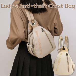 Anti-theft Sports Waist Bag Ladies Large Capacity Multicompartment Lightweight Waterproof Versatile Single Shoulder Bag