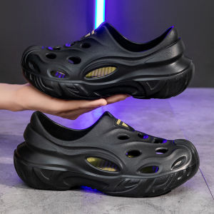 [Free Shipping] MenS Summer Anti-Slip Clogs 2025 New Thick-Soled Slippers Odor-Resistant Wear-Resistant Silent Outdoor Driving Sandals For Men