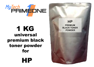 1 KG (1000 grams) Universal HP Premium black toner powder for HP monochrome printers