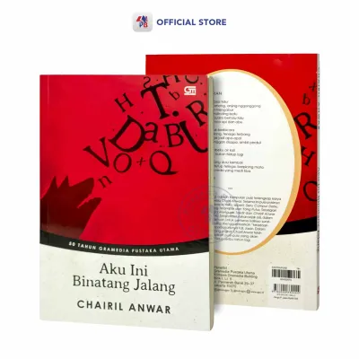 Buku Sastra Puisi / Chairil Anwar : Aku Ini Binatang Jalang / GRAMEDIA PUSTAKA UTAMA - GPU