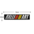 3D RALLIART Aluminum Car Emblem Stickers Accessories Decor Side Emblem Tail Label Car Body Modified Decals for Mitsubishi Mirage G4 Lancer Adventure Strada L200. 