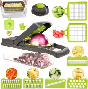 Multifunctional Mandolin Vegetable Slicer/Mandoline Cutter/Food Slicer/Grater/Food Dicer