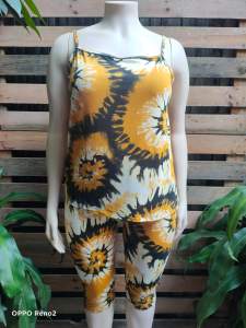 2xl-5xl Extra Plus Size Cami-Tokong Terno / Printed / Big Size/ Pambahay / High Quality Coordinates / with 2 Side Pockets by ELYZA MARIE