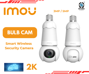 IMOU 5MP 3MP Wireless PTZ Bulb Camera with IMOU socket WIireless Camera Outdoor Imou lights Sens and Full Color