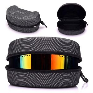 CINDYKHBKJ Hard Box Protection Black Waterproof EVA Glasses Bag Skiing Box Sunglasses Carrying Case Ski Eyewear Case Snowboard Eyewear Case