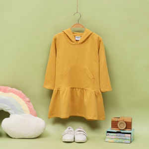 Jaket Hoodie Dress anak Perempuan Babyterry 2 - 8 tahun Model VIRA by HANHEL
