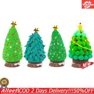 [ToolOutlet]Festive Christmas Tree Craft Kit Air Dry Clay DIY Set for Home Decor and Celebration Events
