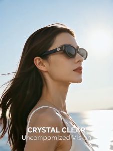 【COD】Oval Cat Eye Sunglasses Korean Style Small Frame Eyewear Hot Girl Glasses With UV Protection Kacamata Hitam