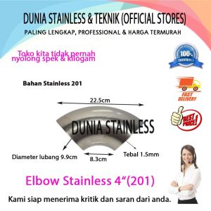 Elbow Stainless 4"