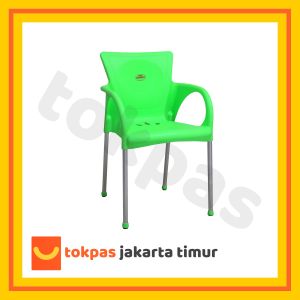 Kursi Plastik Bangku Senderan Fuga Chair Shinpo 291