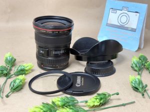 Canon EF 17-40 f4L USM พร้อมฮูด  เลนส์วาย