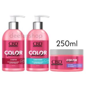 (PAKET) CBD Shampoo Color Shield / Shampo + Conditioner + Masker / Perawatan Masker Rambut Warna