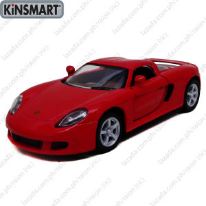 Kinsmart 1:36 Porsche Carrera GT Pullback Diecast Collectible Vehicle Model RIC (07503) Raion Toy Cars for Boys