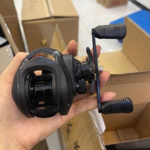 Reel BC berkualitas Super HALUS dan MURAH12 + 1 Baitcasting Reel AC2000 Fishing Reel 8Kg Max Drag 6.3: 1 Rasio Gigi 8-Gear Sistem Rem MagnetikAir Asin Air Tawar Tackle