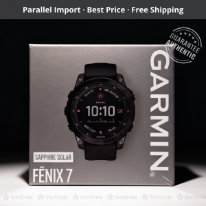 Garmin Fenix 7 Sapphire Solar Smartwatch | Premium Outdoor GPS Watch | Authentic | Parallel Import