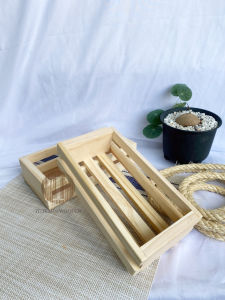 กล่องไม้สน ขนาดเล็ก