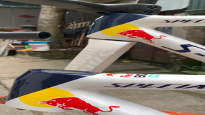 Khung xe đạp carbon S Works Tar mac SL 8 phanh đĩa kèm ghi đông (bora redbull)