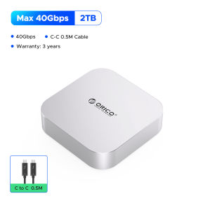 ORICO giảm thiểu SSD ngoài Thunderbolt 4 40Gbps 3G trong 1S được xây dựng trong Vortex fan hâm mộ tương thích MAC OS Windows Linux Android với lưu trữ