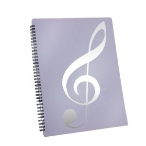 NCUMBE Contiguous Page Design Multi-layer Music Score Folder 40 Pockets Detachable Piano Music Score Folder Colorful Fits Letter Size A4 Sheet Music Folder Note Folder