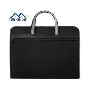 PREFERRED stock no.BOB Document Bag Handbag Tote Bag Document Carrier Business Folder File Folder Organizer for Women Documents Bag Student